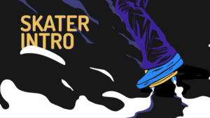 Videohive Skater Intro Logo Stings template preview