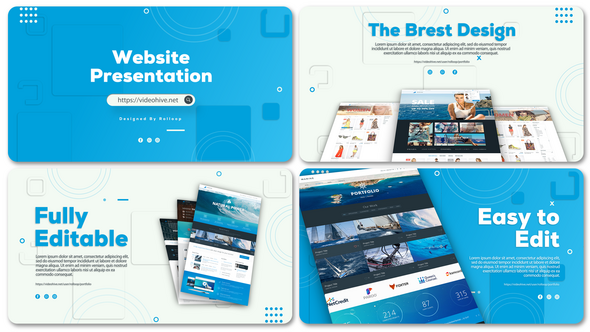 Videohive Website Presentation V1 Product Promo template preview