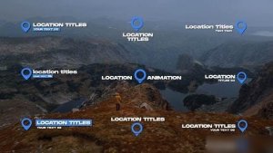 Videohive Location Titles 2.0 | After Effects 50195979 Titles template preview