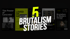 Videohive 5 Brutalism Stories Product Promo template preview