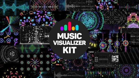 Videohive Music Visualizer Kit - After Effects Templates Video Displays template preview