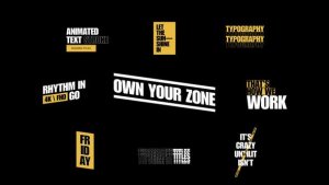 Videohive Big Titles 5.0 | After Effects Titles template preview