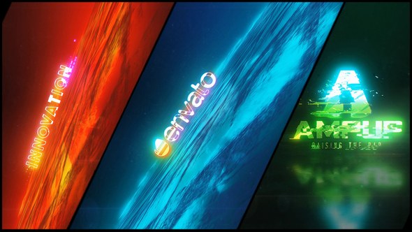 Videohive Electrify Glitch Impact Logo Logo Stings template preview