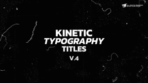 Videohive Kinetic Typography Titles / AE 50852856 Titles template preview