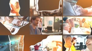 Videohive Torn Paper Transitions 53491579 Elements template preview