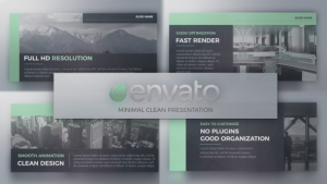 Modern Presentation Video Displays template preview