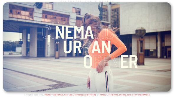 Videohive Cinematic Media Opener 54323451 Openers template preview