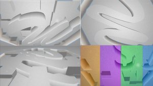 Videohive Paper Falling Down Logo Reveal Logo Stings template preview