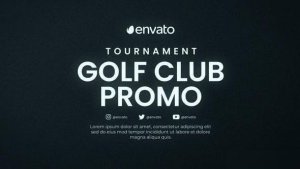 Videohive Golf Club Promo Openers template preview