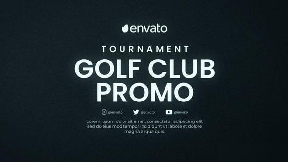 Videohive Golf Club Promo Openers template preview
