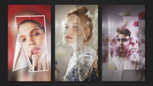 Videohive Flip Pages Slideshow Reel Transitions Elements template preview