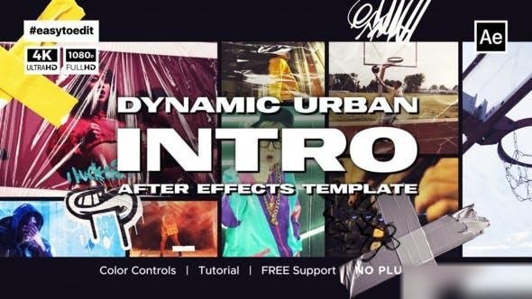 Videohive Dynamic Urban Intro 50680327 Openers template preview