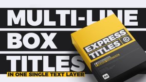 Videohive Express Titles Titles template preview