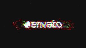 Videohive Glitch Logo Intro 2 in 1 Logo Stings template preview