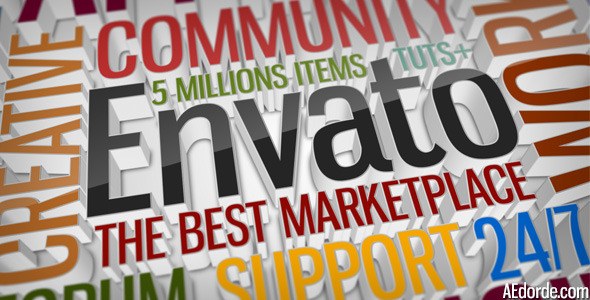 Videohive Multipurpose Clean 3D Text to Logo Logo Stings template preview