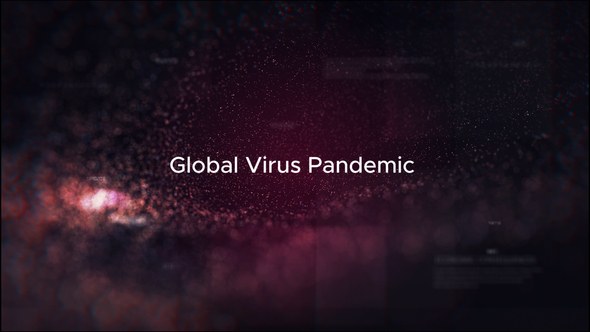 Videohive Global Virus Pandemic Video Displays template preview