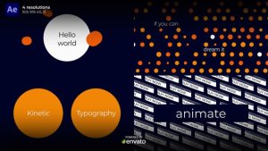 Videohive Kinetic Typography story Product Promo template preview