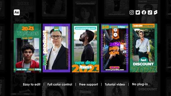 Videohive Collection Instagram Reels 45778033 Product Promo template preview