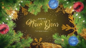 Videohive Golden New Year Wishes 60909431 Logo Stings template preview