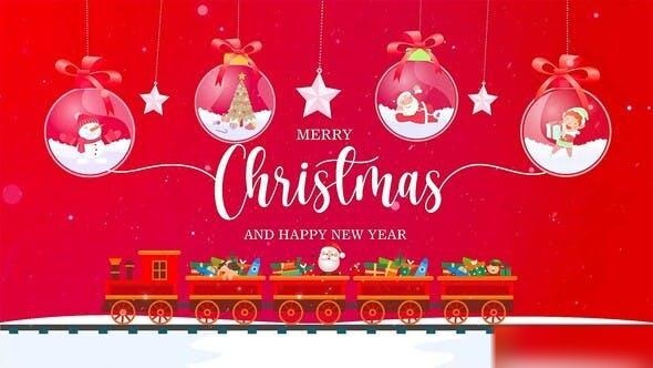 Videohive Christmas And Happy New Year Intro