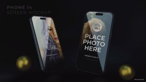 Videohive iPhone 14 Mockup Screen Product Promo template preview