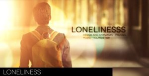 Loneliness - After Effects Project (Videohive) Video Displays template preview