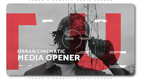 Videohive Urban Cinematic Media Opener Openers template preview
