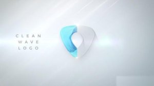 Videohive Clean Wave Logo Logo Stings template preview