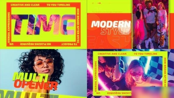 Videohive Multi Motion Opener Openers template preview