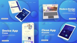 Videohive Device App Promo Product Promo template preview