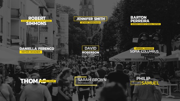 Videohive Lower Thirds | After Effects 46103603 Elements template preview