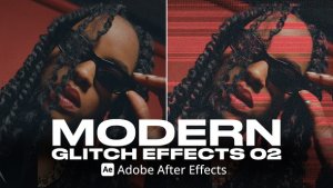 Videohive Modern Glitch Effect 02 Ae Elements template preview