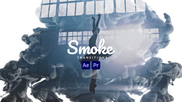 Videohive Smoke Transitions 43400756 Elements template preview