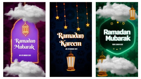 Videohive Ramadan Greeting 51121087 Logo Stings template preview