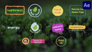 Videohive Plasticine Stop Motion Lower Thirds | After Effects Elements template preview