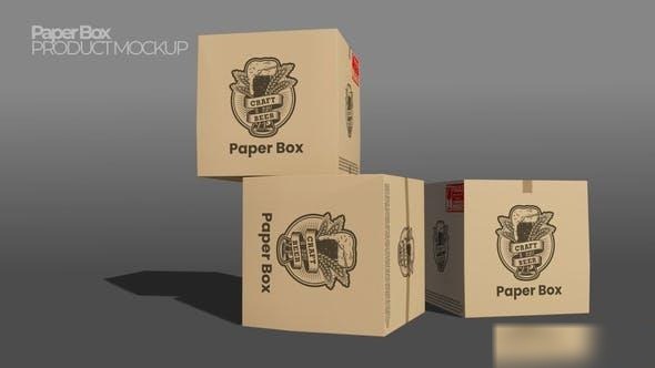 Videohive Paper Box Opener Openers template preview