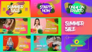 Videohive Summer Sale Product Promo template preview