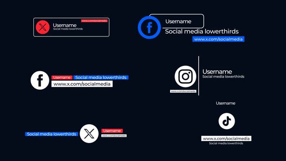 Videohive Social Media Lower Thirds 51053107 Elements template preview