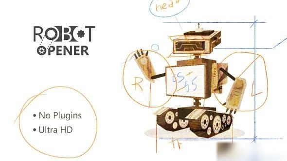 Videohive Robot Opener Openers template preview