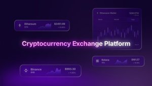 Videohive Cryptocurrency Exchange Platform Openers template preview