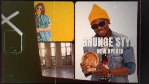 Videohive Grunge Split Opener Openers template preview
