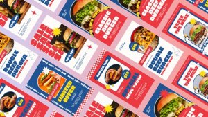Videohive Spake Burger Shop Instagram Reel Product Promo template preview