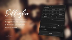 Videohive Animated Typeface - Gallagher Titles template preview