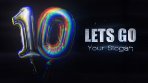 Videohive Countdown Balloon Elements template preview