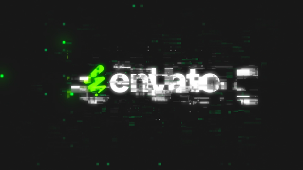 Videohive Digital Glitch Logo 54338946 Logo Stings template preview