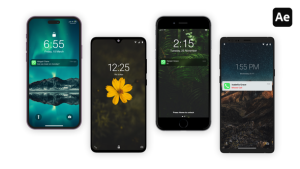Videohive Phone Lock Screens Elements template preview