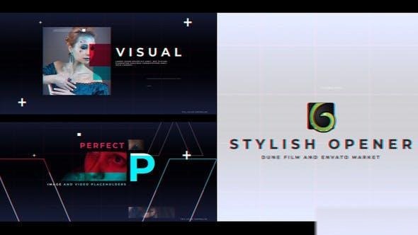 Videohive Stylish And Dynamic Minimal Intro Openers template preview