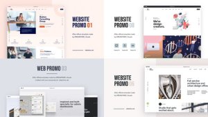 Videohive Rubik - Website Promo Product Promo template preview