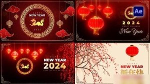 Videohive Chinese New Year Greetings Pack Openers template preview