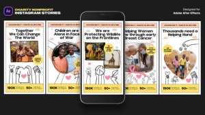 Videohive Charity Nonprofit Instagram Stories 46998480 Product Promo template preview